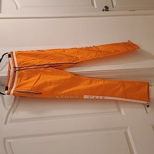 Stonevale reflective track pants NWT- Orange